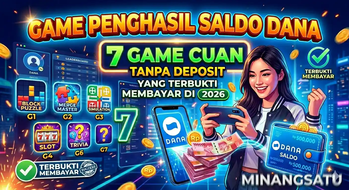 Game Penghasil Saldo DANA Paling Cuan